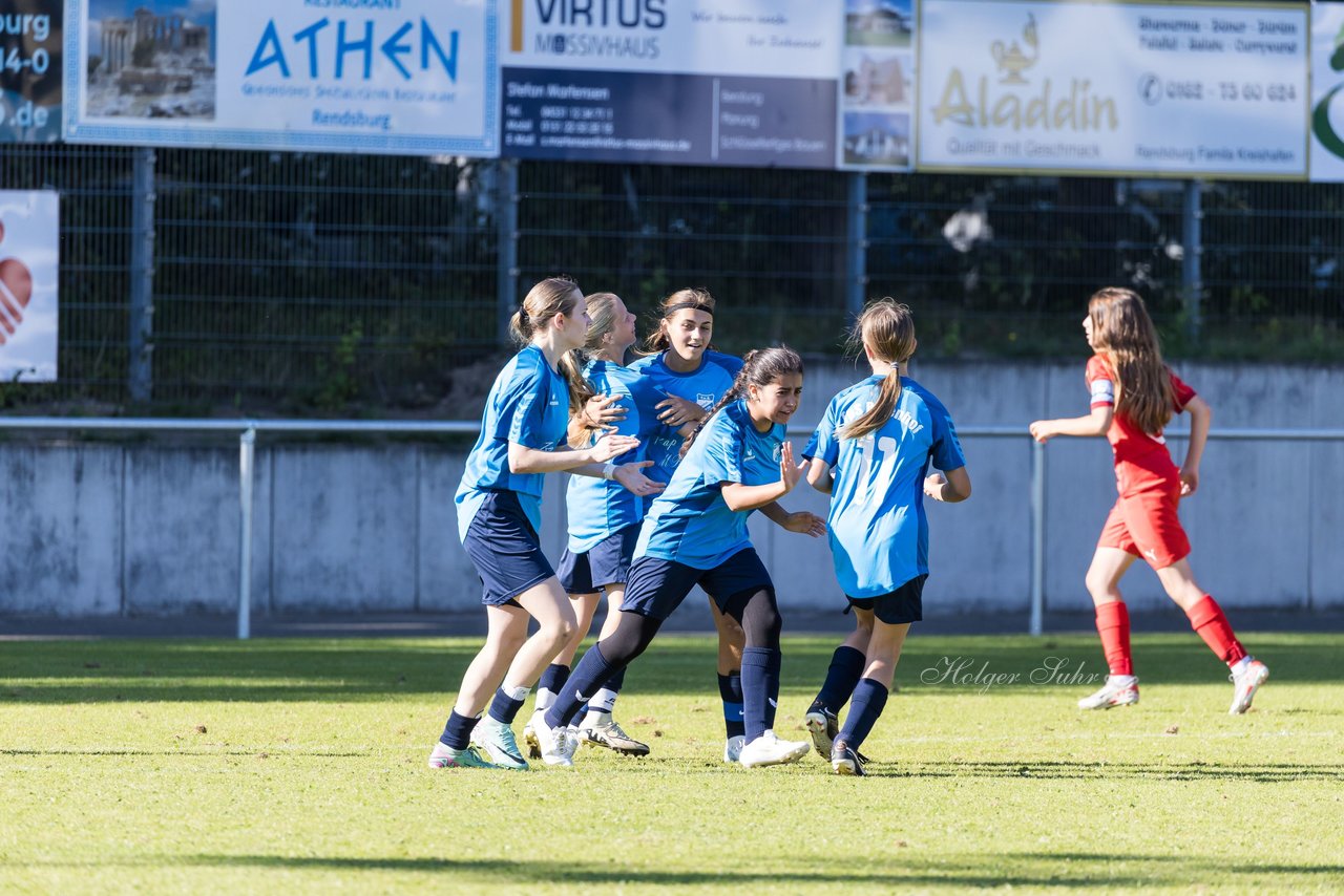 Bild 334 - wBJ TuS Rotenhof - Holstein Kiel : Ergebnis: 1:4